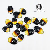 Gradient Amber Free Shape Cabochon